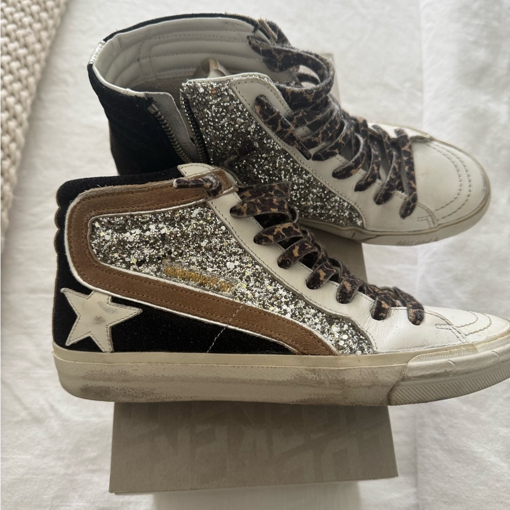 Golden goose slide double quarter women’s size 37 sneaker
